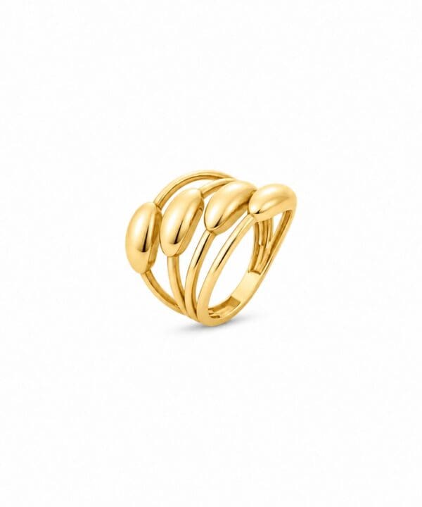 18K Yellow Gold Ring - 3.73g