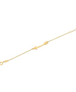 18K Yellow Gold Bracelet - 1.19g