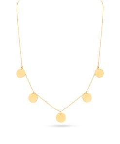 18K Yellow Gold Necklace - 3.16g