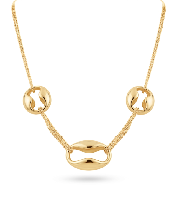 18K Yellow Gold Necklace - 12.15g