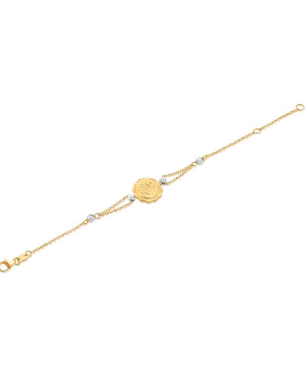18K Yellow/White Gold Bracelet (1.61g)