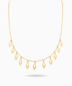 18K Yellow Gold Necklace - 1.99g