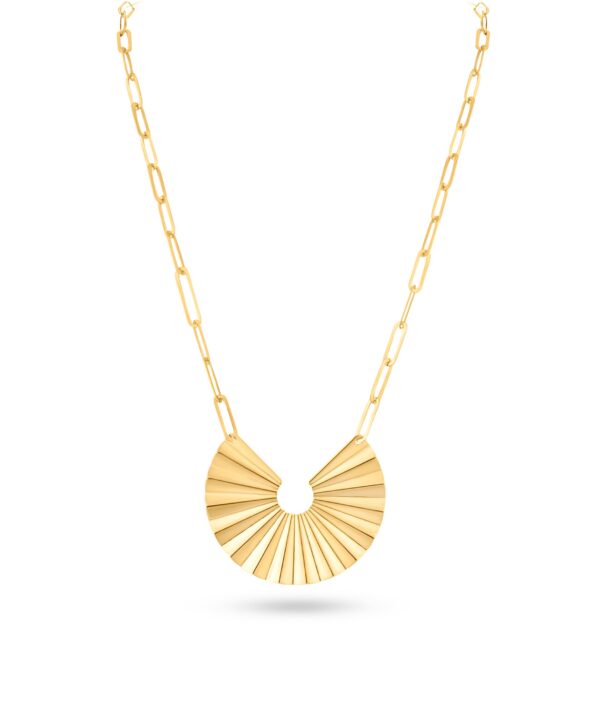 18K Yellow Gold Necklace - 9.25g