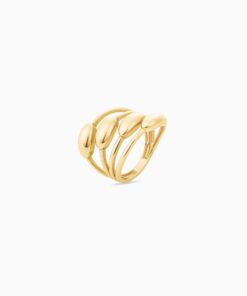 18K Yellow Gold Ring - 3.73g
