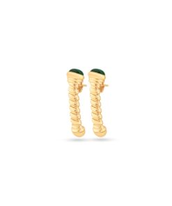 18K Yellow Gold Earrings - 8.91g
