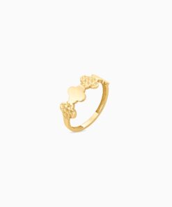 18K Yellow Gold Ring - 1.80g