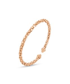 18K Rose Gold Bangle - 9.73g