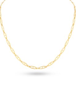 18K Yellow Gold Necklace - 3.47g