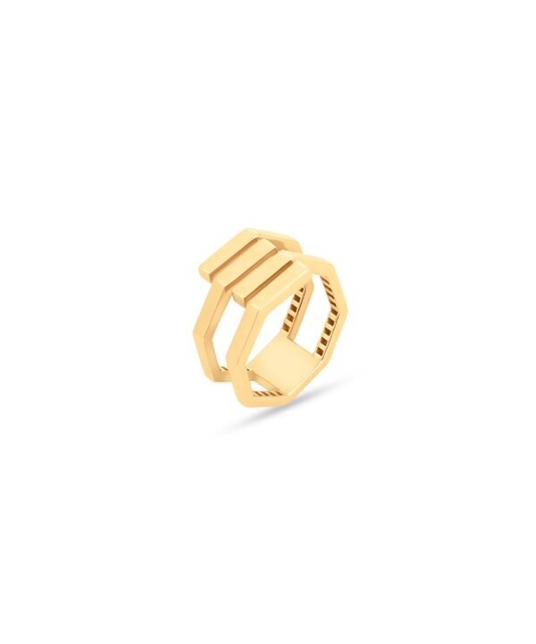 18K Yellow Gold Ring - 6.15g