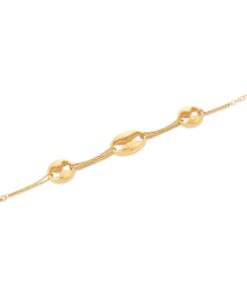 18K Yellow Gold Bracelet - 8.96g