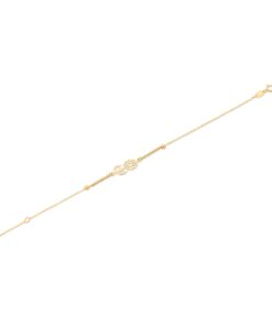 18K Yellow Gold Bracelet - 0.74g