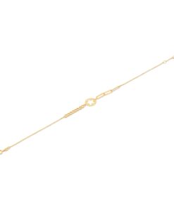 18K Yellow Gold Bracelet - 0.81g