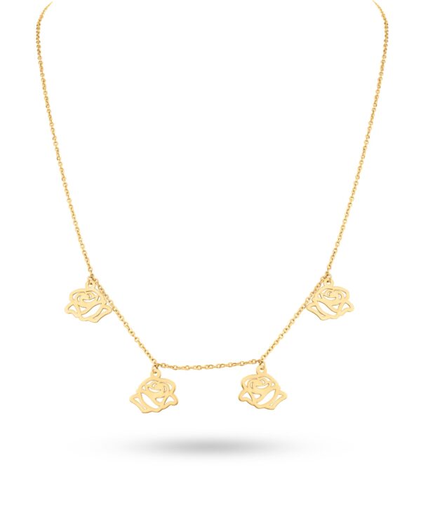 18K Yellow Gold Necklace - 1.67g