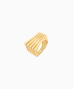18K Yellow Gold Ring - 7.68g