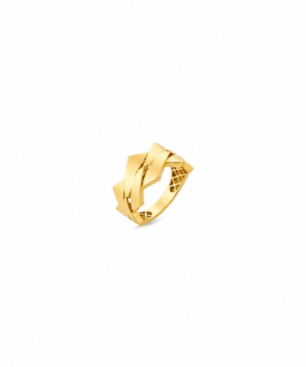 18K Yellow Gold Ring - 3.64g