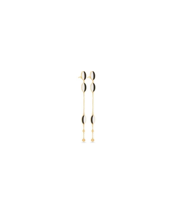 18K Yellow Gold Earrings - 2.30g
