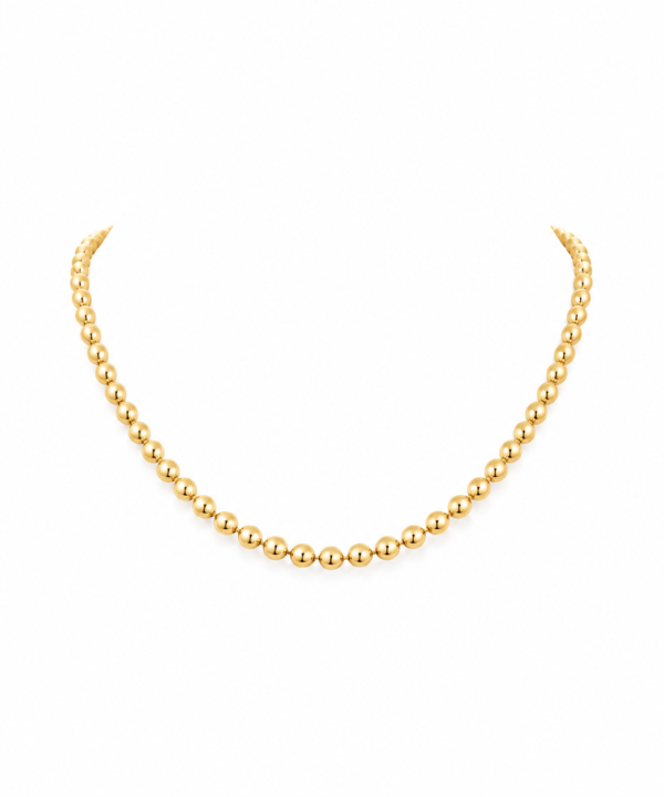 18K Yellow Gold Necklace - 11.64g