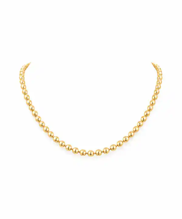 18K Yellow Gold Necklace - 11.64g