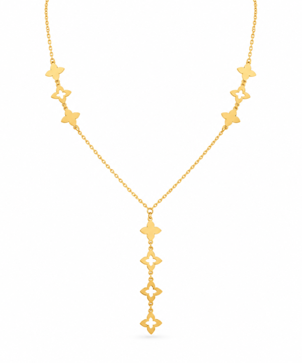 18K Yellow Gold Necklace - 2.48g