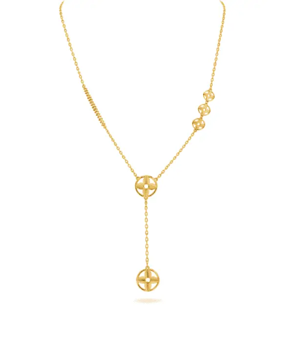 18K Yellow Gold Necklace - 2.03g