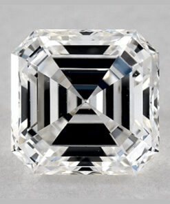 Alternative view of Lab Asscher Diamond #10000102