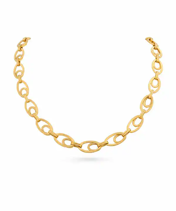 18K Yellow Gold Necklace - 10.86g