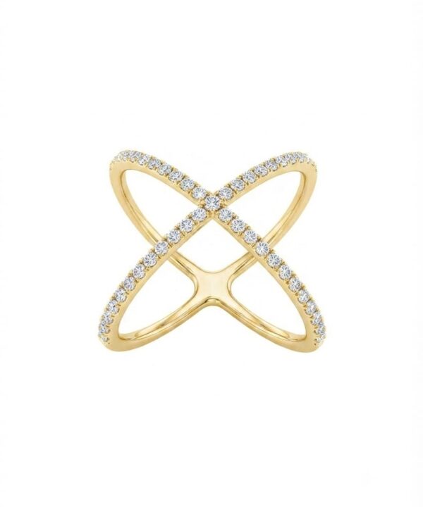 18K Yellow Gold & Diamond Ring (0.22ct)