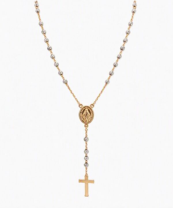18K Yellow/White Gold Rosary (16.38g)