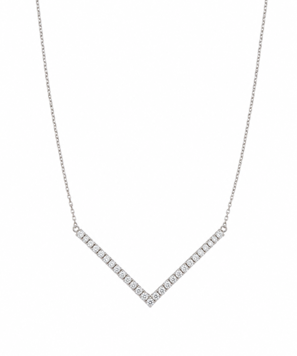 18K White Gold Necklace (4.37g)