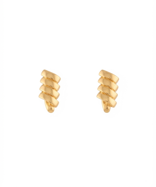18K Yellow Gold Earrings (2.41g)