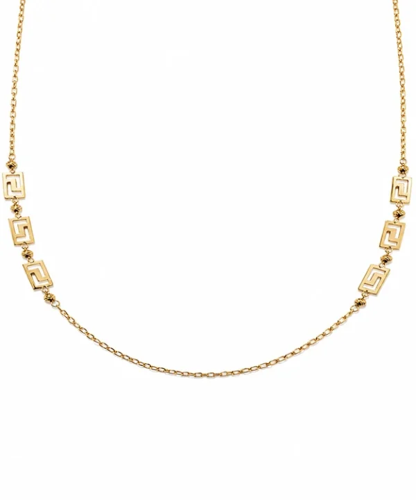 18K Yellow Gold Necklace (3.63g)