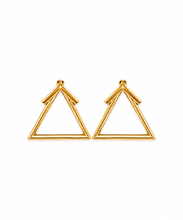 18K Yellow Gold Earrings (1.6g)
