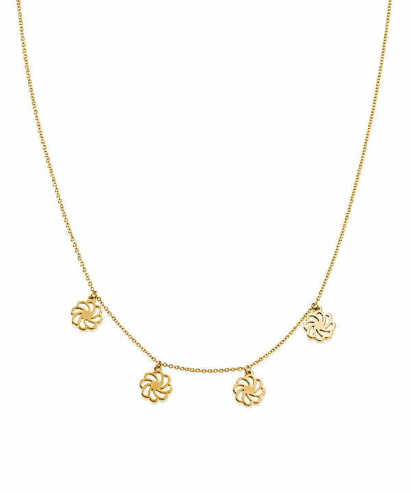 18K Yellow Gold Necklace (1.21g)