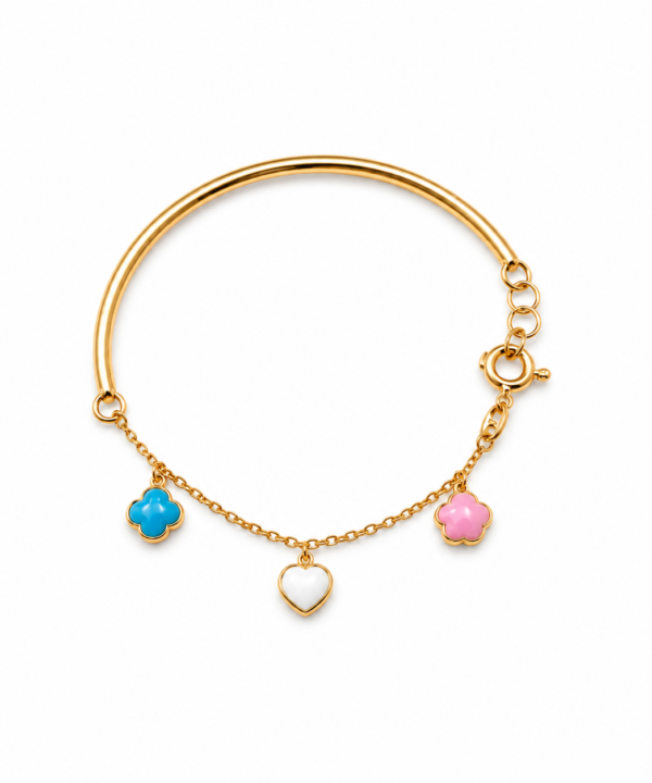 18K Yellow Gold Bracelet (1.43g)