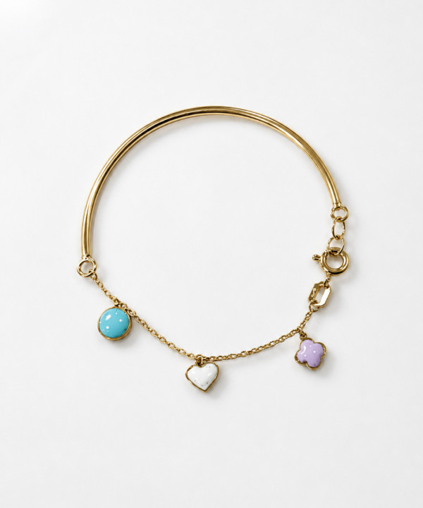 18K Yellow Gold Bracelet (1.43g)