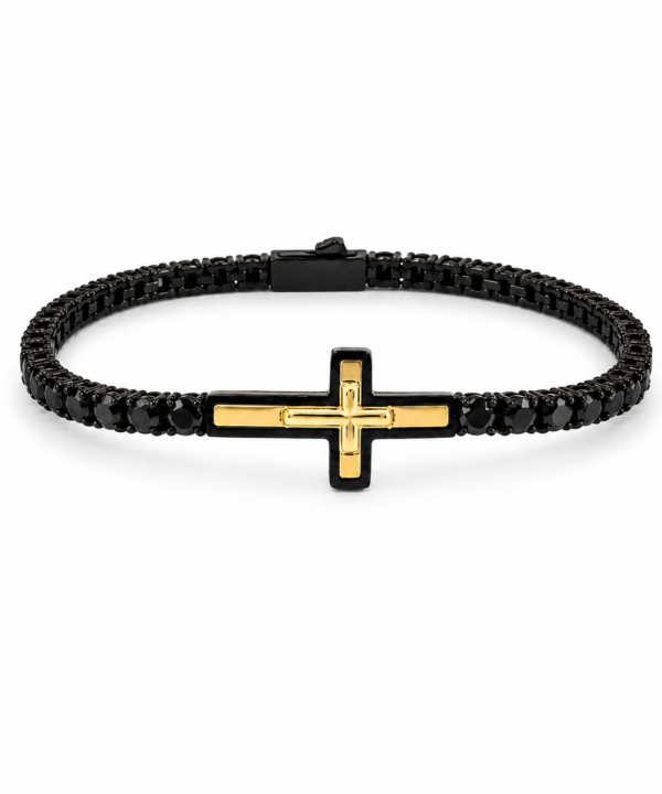18K Yellow Gold Men Bracelet