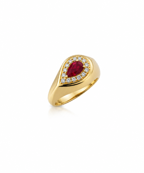 18K Yellow Gold Ring (1.94g)