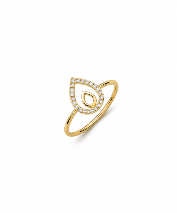 18K Yellow Gold Ring (1.41g)