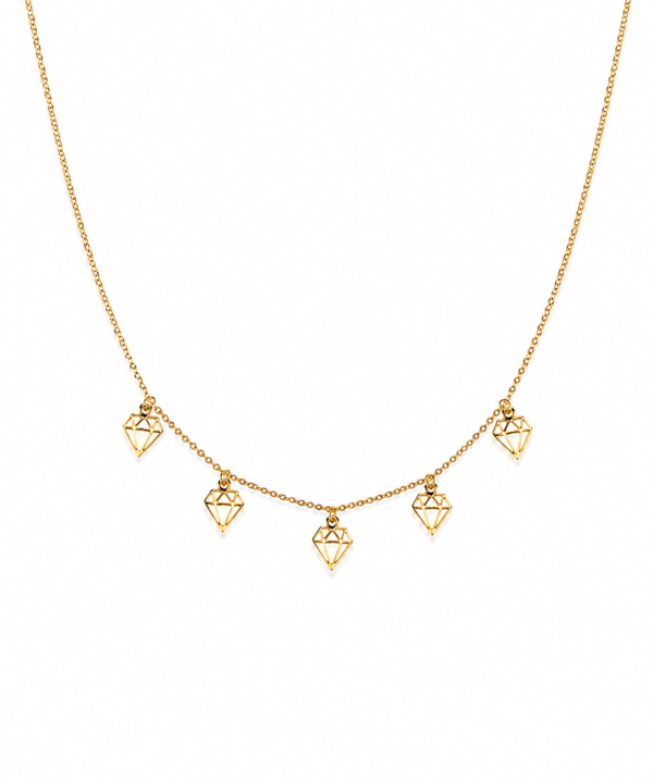 18K Yellow Gold Necklace (0.95g)