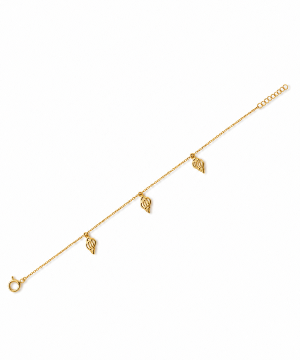 18K Yellow Gold Anklet (1.38g)