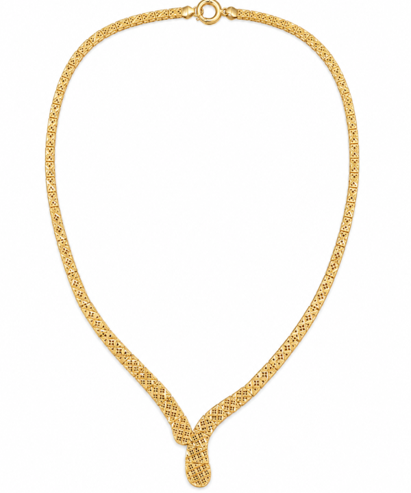 18K Yellow Gold Necklace (12.30g)