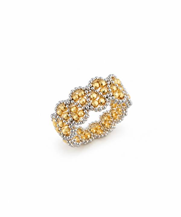 18K Yellow/White Gold Ring (4.28g)