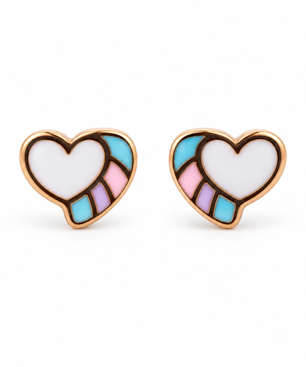 18K Yellow Gold Earrings (1.08g)