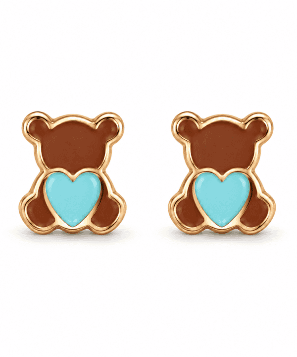 18K Yellow Gold Earrings (1.28g)