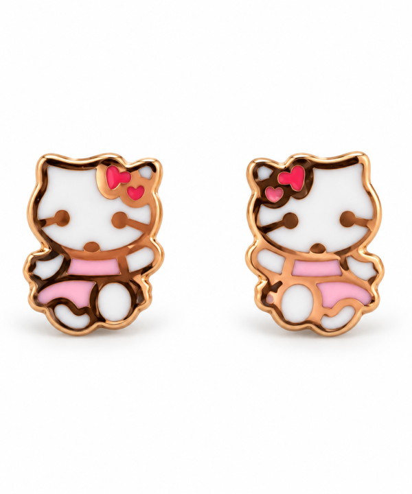 18K Yellow Gold Earrings (1.16g)