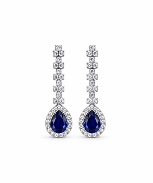 18K White Gold Earrings (4.62g)