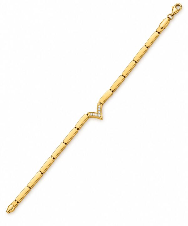 18K Yellow Gold Bracelet (5.87g)