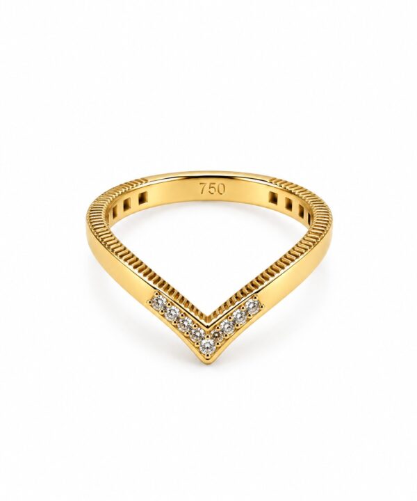 18K Yellow Gold Ring (2.15g)