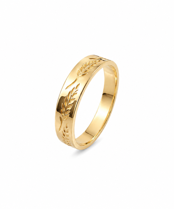 18K Yellow Gold Wedding Band (6.13g)