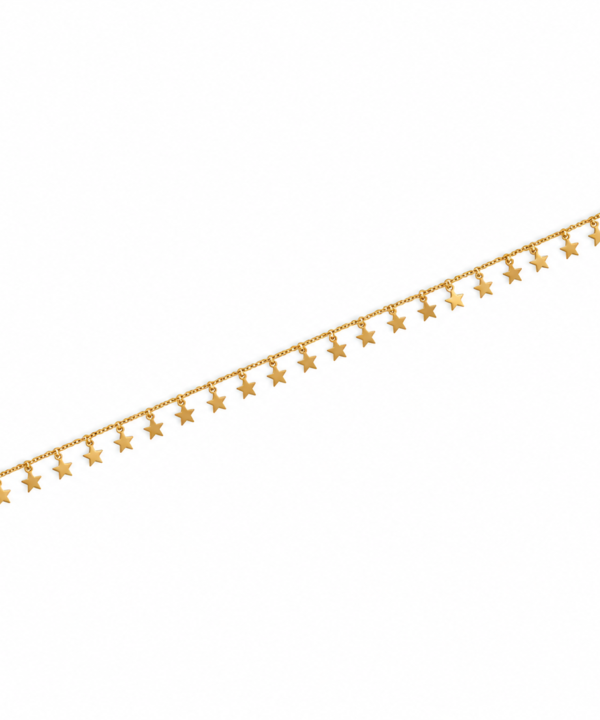 18K Yellow Gold Anklet (2.84g)